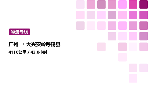 廣州到大興安嶺呼瑪縣物流專線_廣州至大興安嶺呼瑪縣貨運(yùn)公司